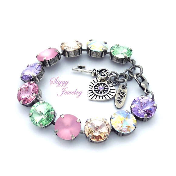 Swarovski® Crystal Bracelet, Day Dreaming Pastels - Picture 4 of 9